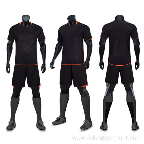 Breathable Football Soccer Uniform Set Custom Soccer Wear